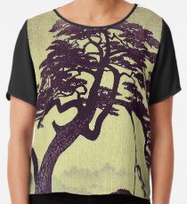 Old Man Standing Chiffon Top