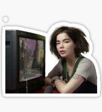 Pegatina TV Bjork AESTETIC