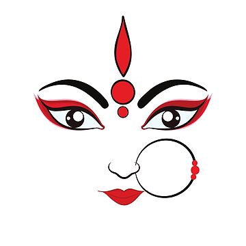 Durga maa face DrawingDurga maa face mandala drawing  Mandala art  therapy Mandala design art Mandala drawing