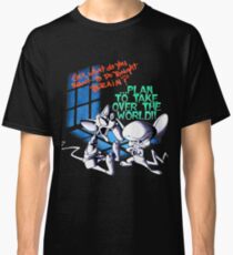 Pinky and Brain Take over The world Classic T-Shirt