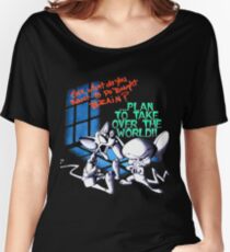 Pinky and Brain Take over The world Women's Relaxed Fit T-Shirt