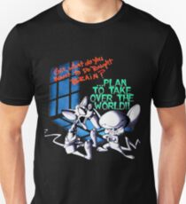 Pinky and Brain Take over The world Unisex T-Shirt