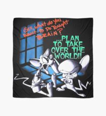 Pinky and Brain Take over The world Scarf