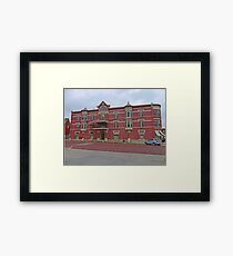Moodys Building, Fort Scott, Kansas USA Framed Print
