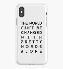 Pretty Words iPhone Case