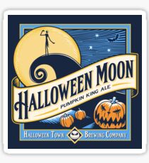Halloween Moon Sticker