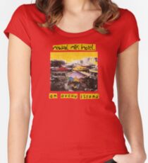 Neutral Milk Hotel - On Avery Island Women's Fitted Scoop T-Shirt