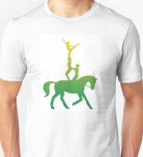 Green and Gold Vaulting Team Unisex T-Shirt