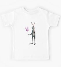 Kaninchen & Ballon Kinder T-Shirt