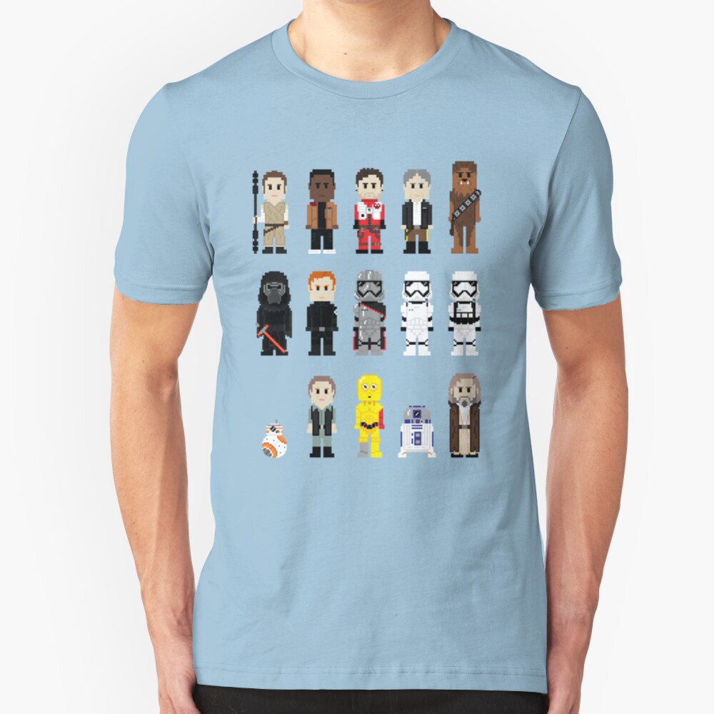 8-Bit TFA Slim Fit T-Shirt