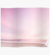 Pink sunset Poster
