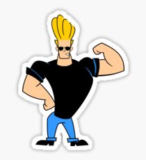 Johnny Bravo Sticker