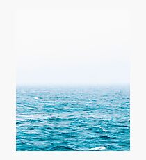 Landscape Blue water Photographic Print