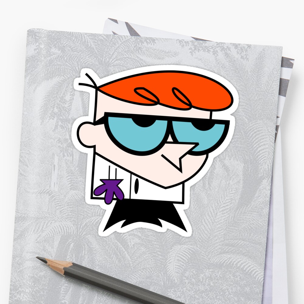 Dexter Dexter S Laboratory Stickers By Mp X Redbubble