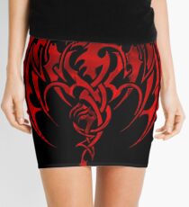 Red Dragon Mini Skirt