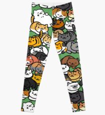 Neko Atsume Sleepy Kitties Leggings