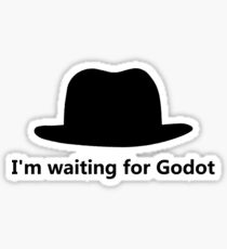 Waiting for Godot Sticker