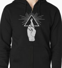 Winya No. 87 Zipped Hoodie