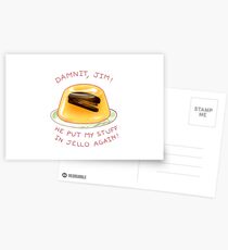 Postales stapler in jello