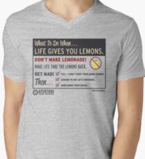 Lemons, portal 2 Men's V-Neck T-Shirt