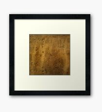 Textured Stone Framed Print