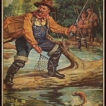 Fishing man you get old when you stop fishing poster - Bassetshirt