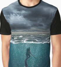 Speerfischen Grafik T-Shirt