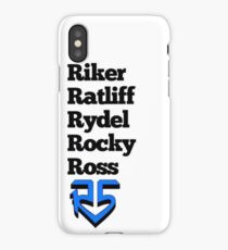 Liste der Namen und Logos! (Blau) iPhone-Hülle & Cover