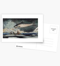 Winslow Homer, A Good Pool Postcards