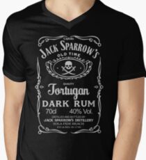 Captain jack sparrow's dark rum Men's V-Neck T-Shirt