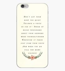 Fülle die Stille iPhone-Hülle & Cover