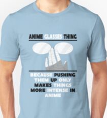 The Anime Glasses Thing Slim Fit T-Shirt