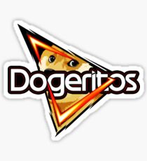 Doritos "Dogeritos" Doge Logo Sticker