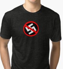 Nazi Punks Fuck Off! Tri-blend T-Shirt