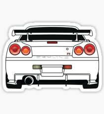 Nissan GTR R34 Black Sticker