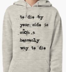 Sudadera con capucha Hay una luz que nunca se apaga