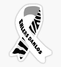Ehlers-Danlos Awareness Ribbon Sticker