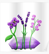 Purple Nature Poster