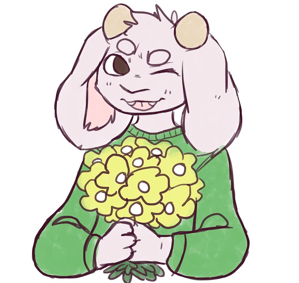 Asriel Dreemurr By Frisk L Redbubble