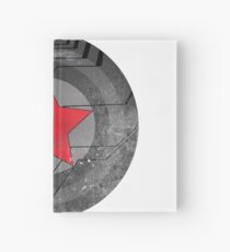 Winter Solider Shield Hardcover Journal