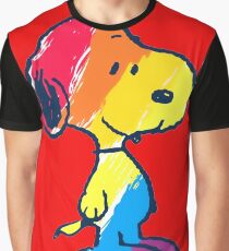 Snoopy Colorful Graphic T-Shirt