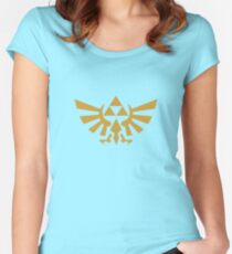 Zelda Tailliertes Rundhals-Shirt