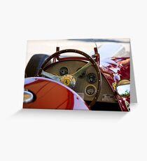 1950 Ferrari 212 F1 Interior Greeting Card