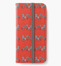 Muster der königlichen Tenenbaums iPhone Flip-Case/Hülle/Klebefolie