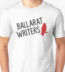 Ballarat Writers Shirt (White/Grey) Unisex T-Shirt