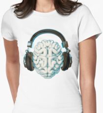 Mind Music Connection Women's Fitted T-Shirt