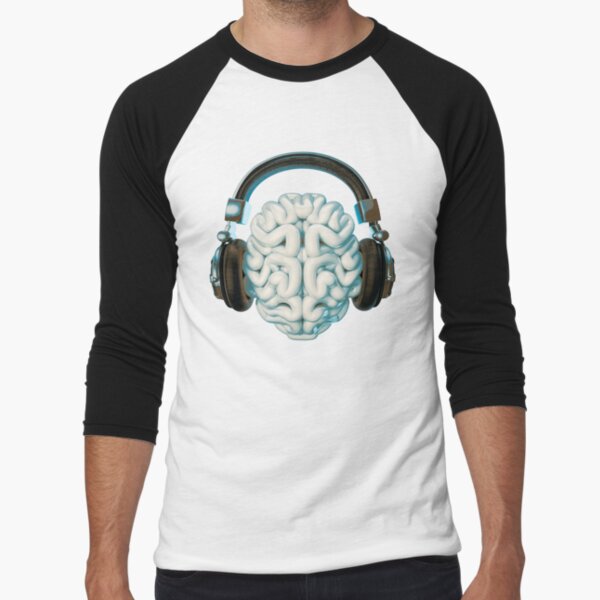 Mind Music Connection Baseball ¾ Sleeve T-Shirt