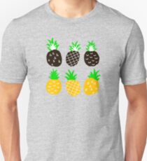Black pineapple Unisex T-Shirt