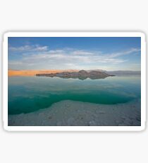 Dead sea, Israel at dusk Sticker