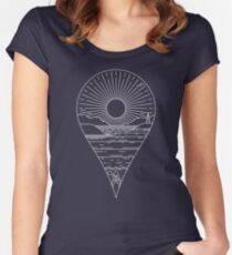 Heading Out Women's Fitted Scoop T-Shirt